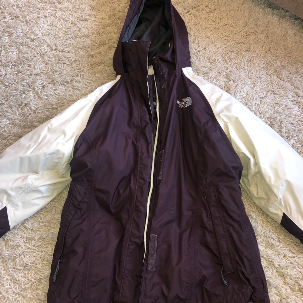 North face two and one winter coat
